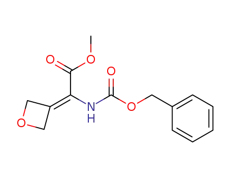 메틸 2-(벤질옥시카르보닐라미노)-2-(옥세탄-3-일리덴)아세테이트