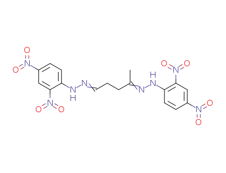 4-(2,4-dinitro-phenylhydrazono)-valeraldehyde-(2,4-dinitro-phenylhydrazone)