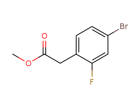 4-bromo-2-fluorophenylacetic acid methyl ester Cas no.193290-19-6 98%