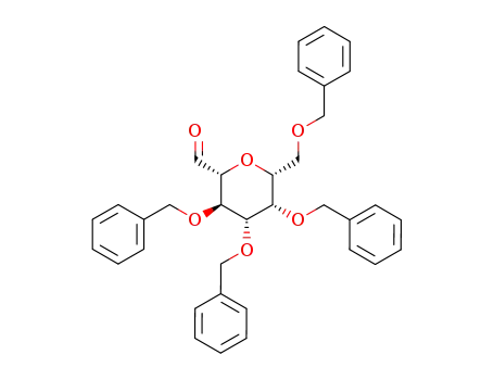 Molecular Structure of 140397-46-2 ((2,3,4,6-tetra-O-benzyl-β-D-galactopyranosyl)methanal)
