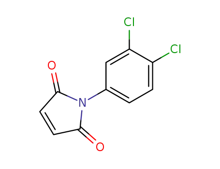Molecular Structure of 19844-27-0 (1-(3,4-DICHLORO-PHENYL)-PYRROLE-2,5-DIONE)