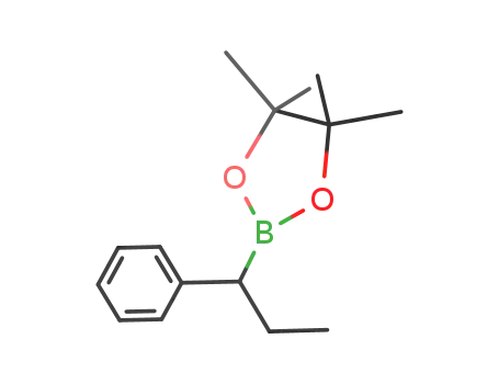4,4,5,5-tetramethyl-2-(1-phenyl-propyl)-[1,3,2]dioxaborolane
