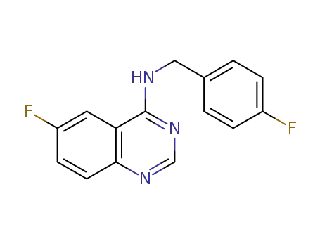 6-플루오로-N-(4-플루오로벤질)퀴나졸린-4-아민