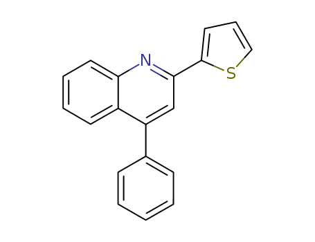 Quinoline, 4-phenyl-2-(2-thienyl)-