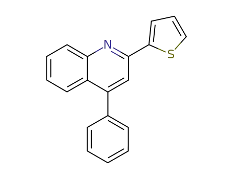 Molecular Structure of 20364-68-5 (Quinoline, 4-phenyl-2-(2-thienyl)-)