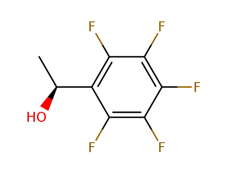 Molecular Structure of 75853-08-6 (1-(PENTAFLUOROPHENYL)ETHANOL)