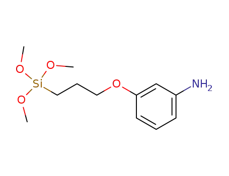 Molecular Structure of 71550-66-8 (3-[3-(Trimethoxysilyl)propoxy]benzenamine)