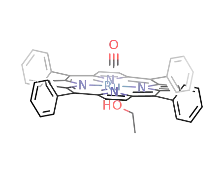 (meso-tetraphenylporphyrinato)carbonyl(ethanol)ruthenium(II)