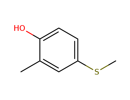 Phenol,2-methyl-4-(methylthio)- cas  3795-76-4