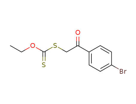 1-(4-bromophenyl)-2-ethoxycarbothioylsulfanyl-ethanone cas  1861-48-9