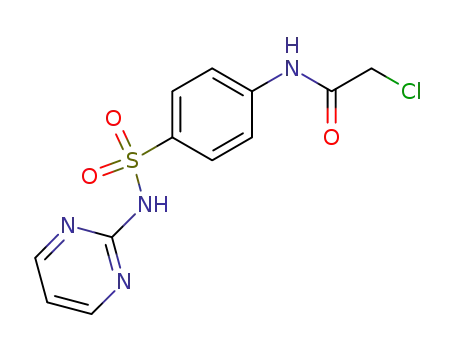 2-chloro-N-{4-[(pyrimidin-2-yl)sulfamoyl]phenyl}acetamide