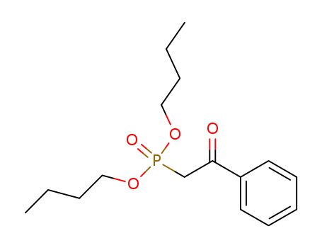 Phosphonic acid, (2-oxo-2-phenylethyl)-, dibutyl ester