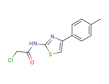 2-chloro-N-[4-(4-methylphenyl)-1,3-thiazol-2-yl]acetamide
