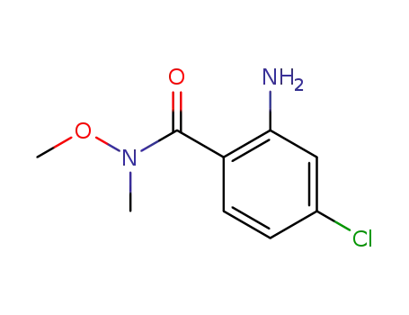 Benzamide, 2-amino-4-chloro-N-methoxy-N-methyl-