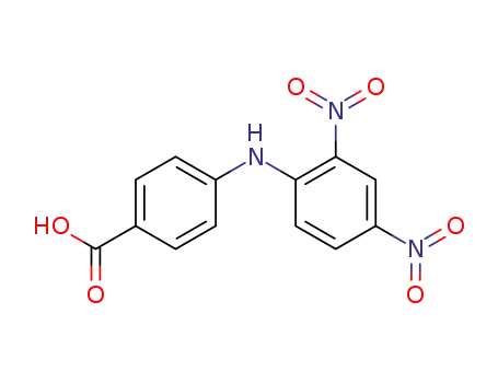 Molecular Structure of 7221-23-0 (Benzoic acid, 4-[(2,4-dinitrophenyl)amino]-)