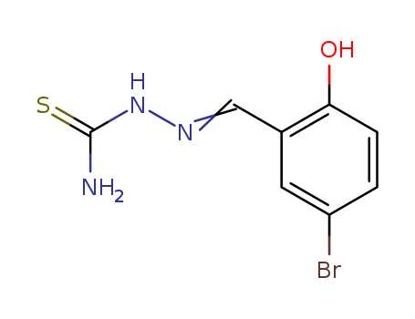 Hydrazinecarbothioamide,2-[(5-bromo-2-hydroxyphenyl)methylene]- cas  16434-32-5
