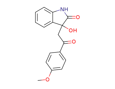 3-hydroxy-3-[2-(4-methoxyphenyl)-2-oxoethyl]-1H-indol-2-one
