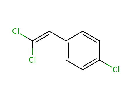 Molecular Structure of 5263-17-2 (β,β,4-Trichlorostyrene)
