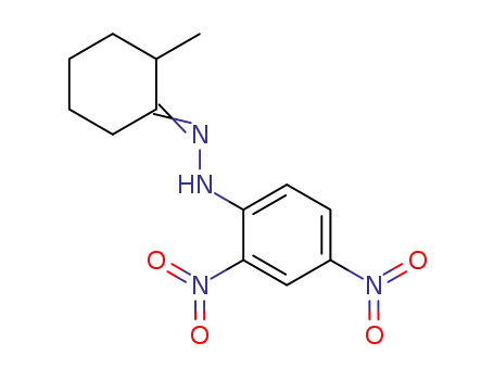 Molecular Structure of 5138-30-7 ((2Z)-1-(2,4-dinitrophenyl)-2-(2-methylcyclohexylidene)hydrazine)