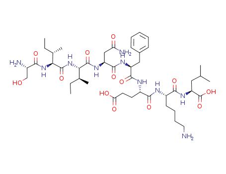 L-Leucine,L-seryl-L-isoleucyl-L-isoleucyl-L-asparaginyl-L-phenylalanyl-L-a-glutamyl-L-lysyl-
