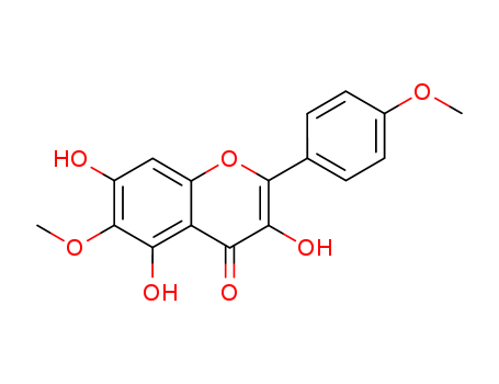 4H-1-Benzopyran-4-one,3,5,7-trihydroxy-6-methoxy-2-(4-methoxyphenyl)-