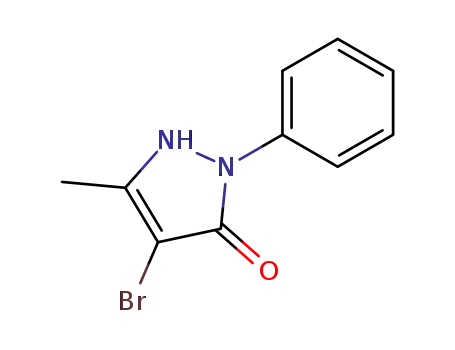 4-bromo-5-methyl-2-phenyl-1,2-dihydro-pyrazol-3-one