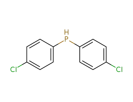 Molecular Structure of 86190-45-6 (Phosphine, bis(4-chlorophenyl)-)