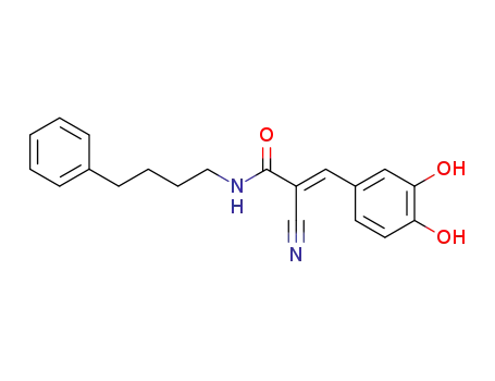 Molecular Structure of 133550-41-1 (TYRPHOSTIN B56)