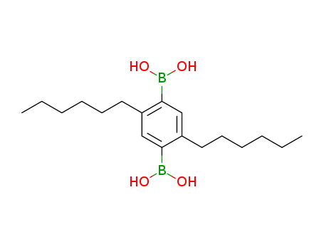 2,5-BIS(HEXYL)-1,4-BENZENEBIS(BORONIC ACID)