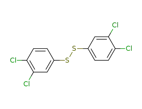 Molecular Structure of 4235-78-3 (Disulfide, bis(3,4-dichlorophenyl))