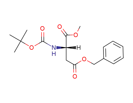 L-Aspartic acid, N-[(1,1-dimethylethoxy)carbonyl]-, 1-methyl
4-(phenylmethyl) ester