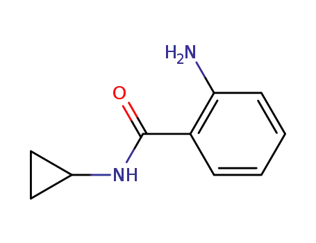 Molecular Structure of 30510-67-9 (2-AMINO-N-CYCLOPROPYLBENZAMIDE)