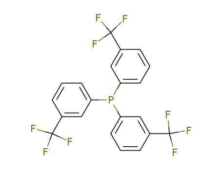 Molecular Structure of 25688-46-4 (Phosphine, tris[3-(trifluoromethyl)phenyl]-)