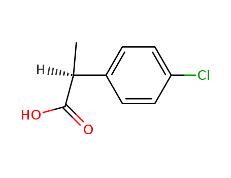Benzeneacetic acid, 4-chloro-a-methyl-, (aS)-