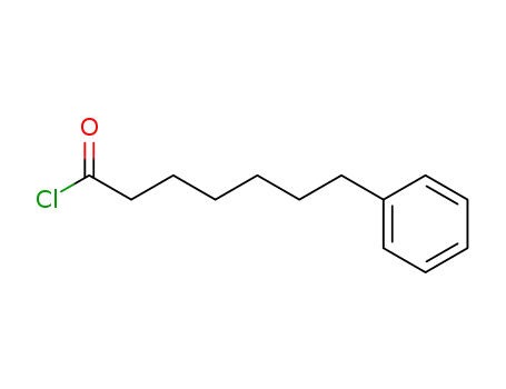 Molecular Structure of 61875-55-6 (Benzeneheptanoyl chloride)
