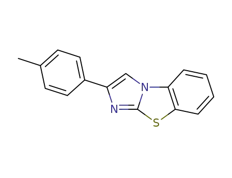 Molecular Structure of 38956-27-3 (2-P-TOLYL-BENZO[D]IMIDAZO[2,1-B]THIAZOLE)