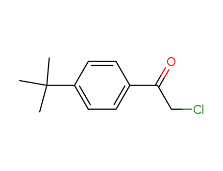 Molecular Structure of 21886-62-4 (4-TERT-BUTYLPHENACYL CHLORIDE)