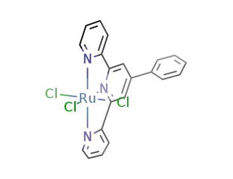 Molecular Structure of 146164-70-7 ({Ru(4'-Ph-2,2':6',2''-terpyridine)Cl3})