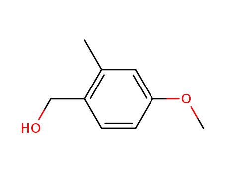 Molecular Structure of 52289-55-1 (4-METHOXY-2-METHYLBENZYL ALCOHOL)