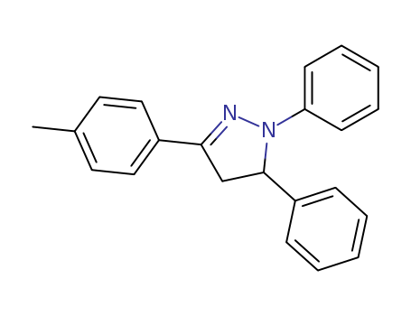 1H-Pyrazole, 4,5-dihydro-3-(4-methylphenyl)-1,5-diphenyl-