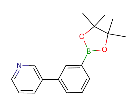 3-[3-(4,4,5,5-Tetramethyl-1,3,2-dioxaborolan-2-yl)phenyl]pyridine