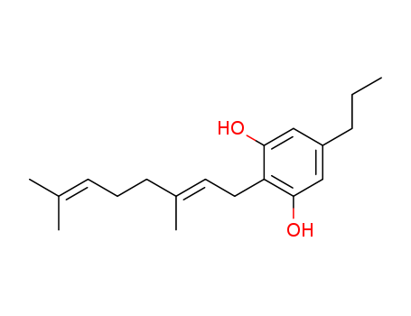 1,3-Benzenediol,2-[(2E)-3,7-dimethyl-2,6- octadienyl]-5-propyl-