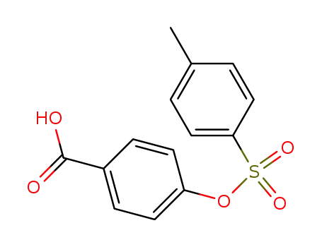 Molecular Structure of 51804-15-0 (4-carboxyphenyl 4-methylbenzenesulfonate)