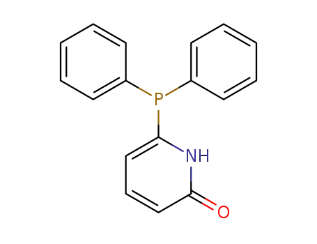 Molecular Structure of 64741-28-2 (2(1H)-Pyridinone, 6-(diphenylphosphino)-)