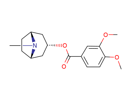(8-methyl-8-azabicyclo[3.2.1]oct-3-yl) 3,4-dimethoxybenzoate