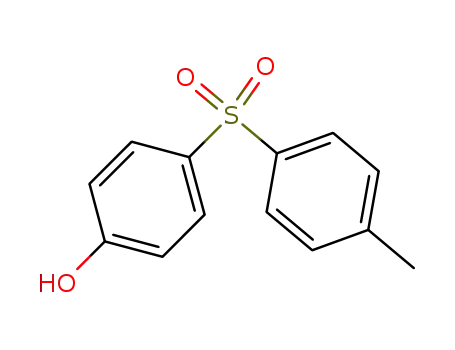 Molecular Structure of 7402-77-9 (4-Methyl-4'-hydroxydiphenyl sulfone)