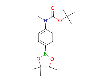 tert-butyl methyl4-(4,4,5,5-tetramethyl-1,3,2-dioxaborolan-2-yl)phenylcarbamate