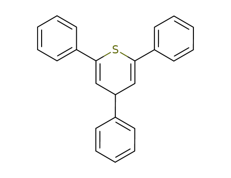 Molecular Structure of 7584-36-3 (2,4,6-Triphenyl-4H-thiopyran)