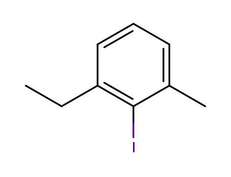 Molecular Structure of 175277-95-9 (2-ETHYL-6-METHYLIODOBENZENE)