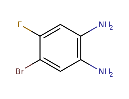 1,2-Benzenediamine,4-bromo-5-fluoro- 153505-37-4